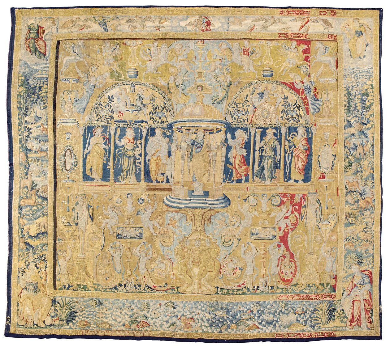 Allegorisk gobeläng, Bryssel, sent 1500-tal - tidigt 1600-tal av Martin Reymbouts