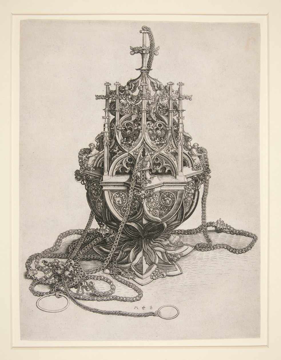 En rökelsekar av Martin Schongauer