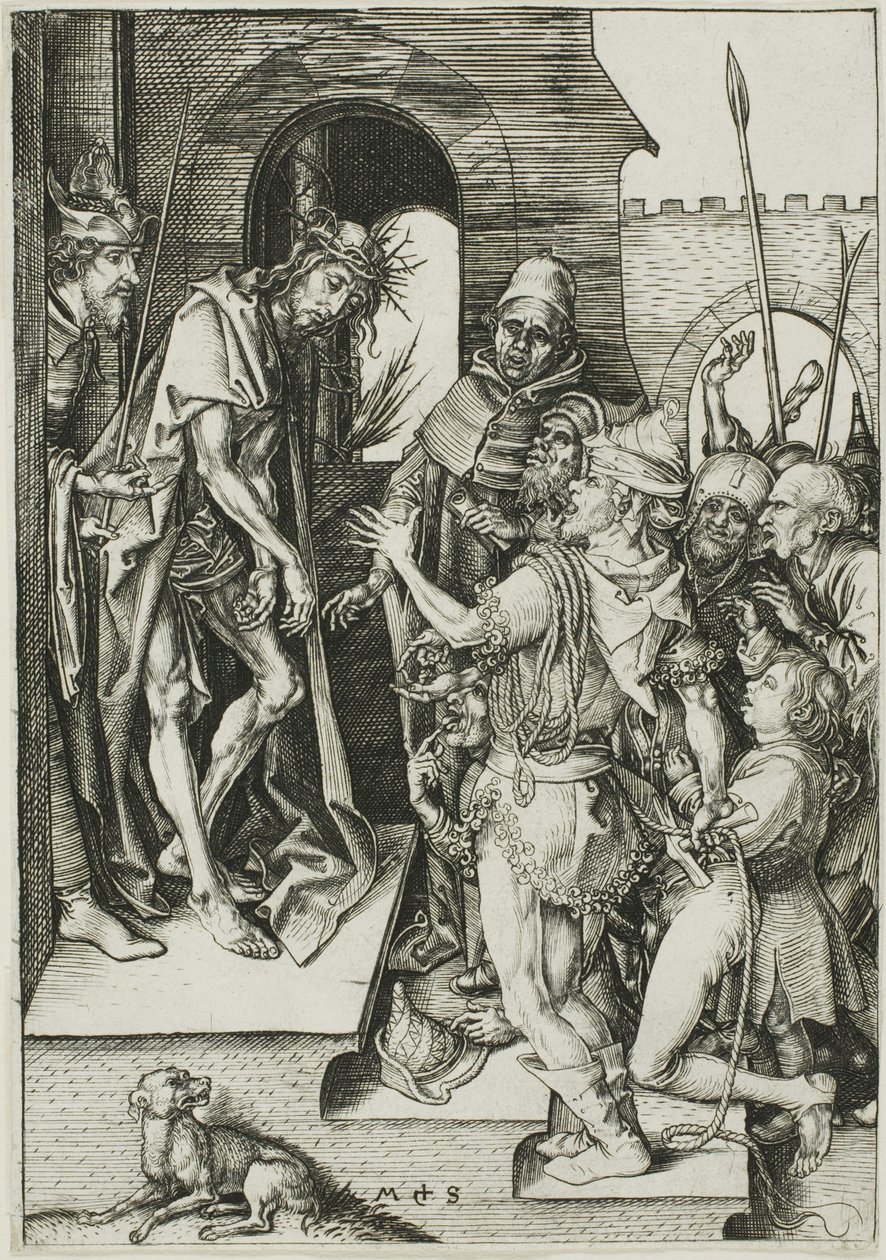 Ecce Homo, från The Passion av Martin Schongauer
