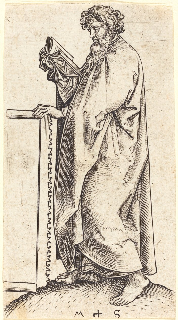 St Simon av Martin Schongauer