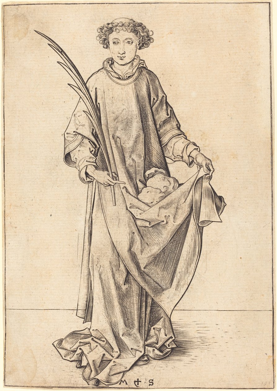 Sankt Stefan av Martin Schongauer