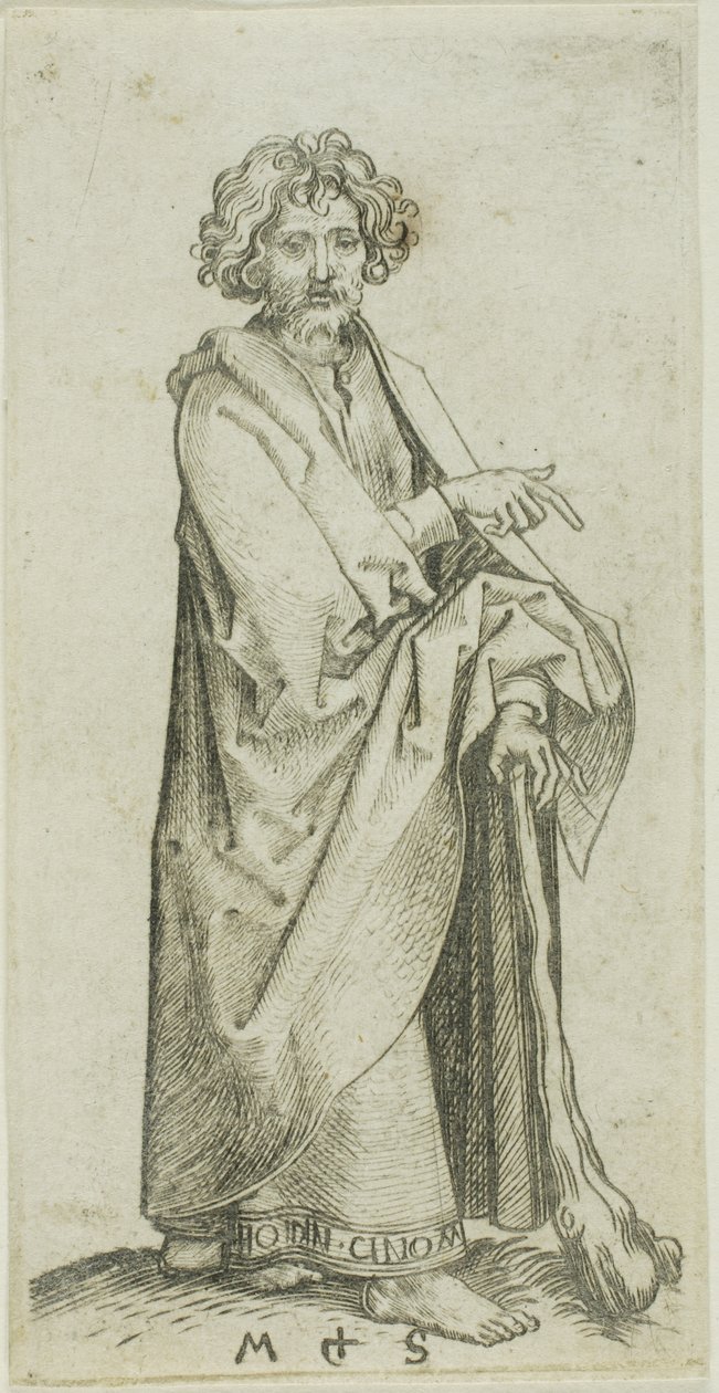 St James Minor, från Apostlarna av Martin Schongauer