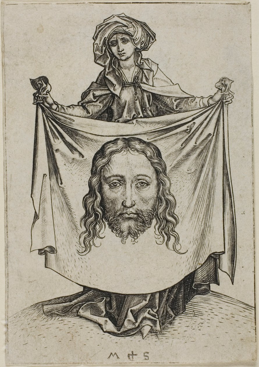 St Veronica av Martin Schongauer