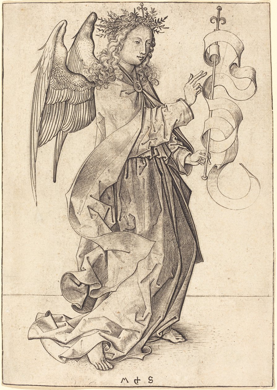 Ärkeängeln Gabriel av Martin Schongauer