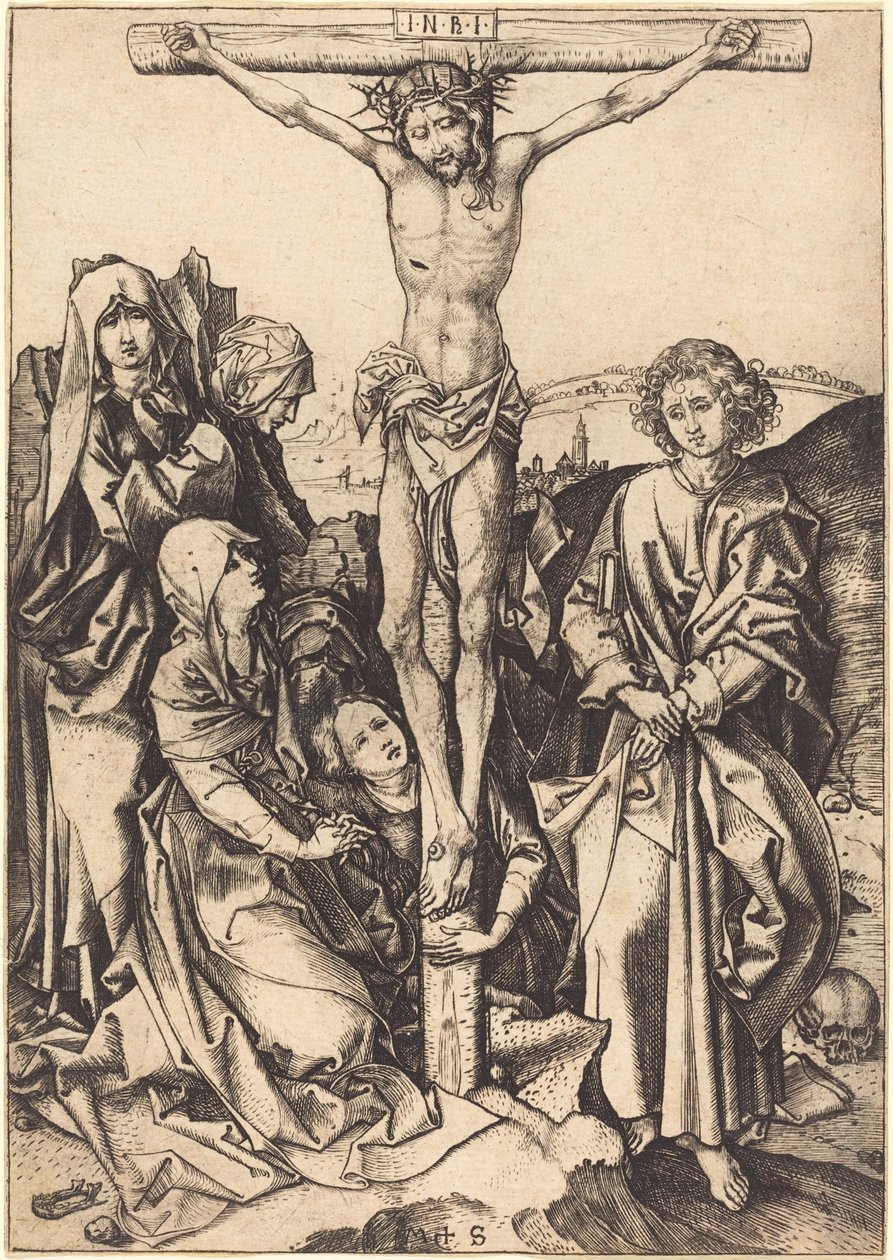 Korsfästelsen av Martin Schongauer