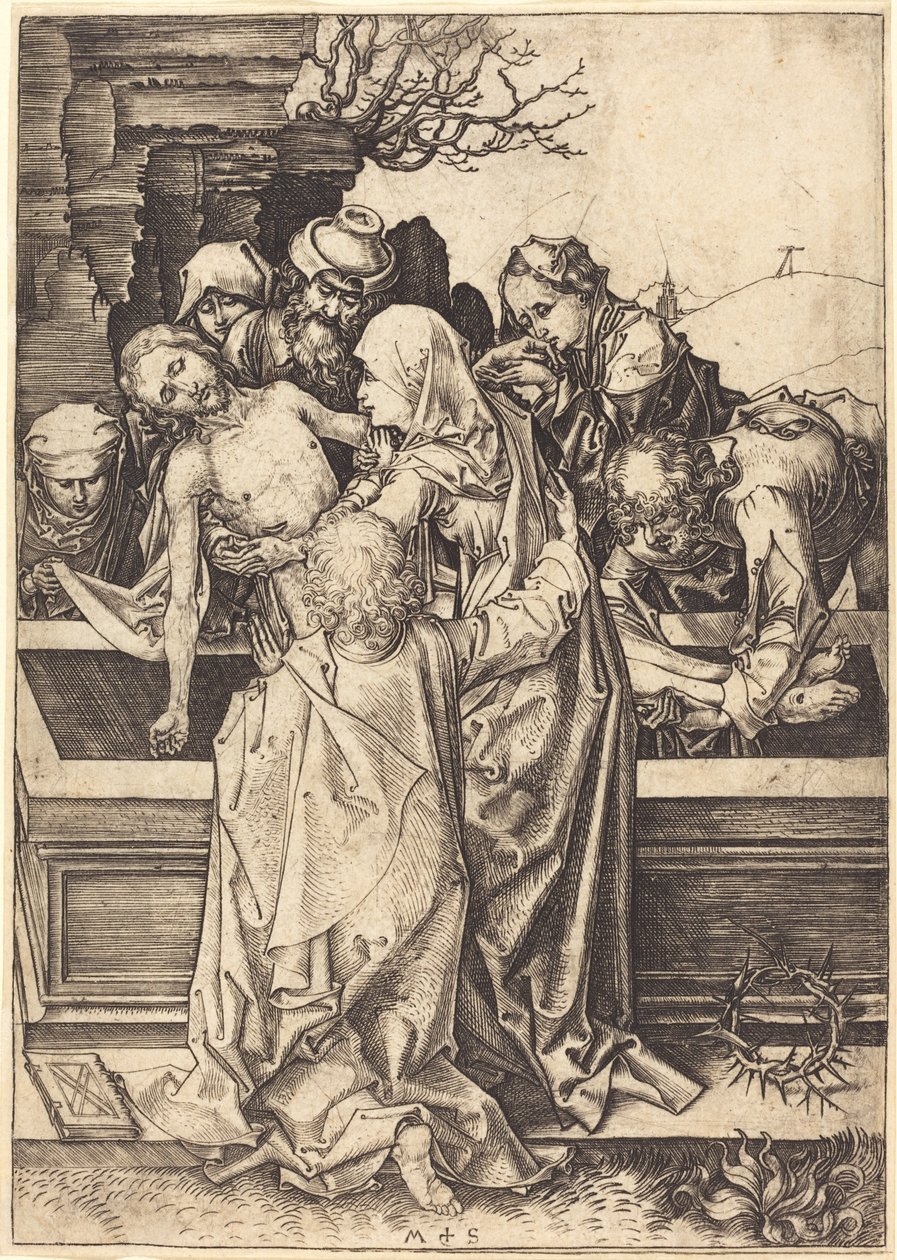 Gravläggningen av Martin Schongauer