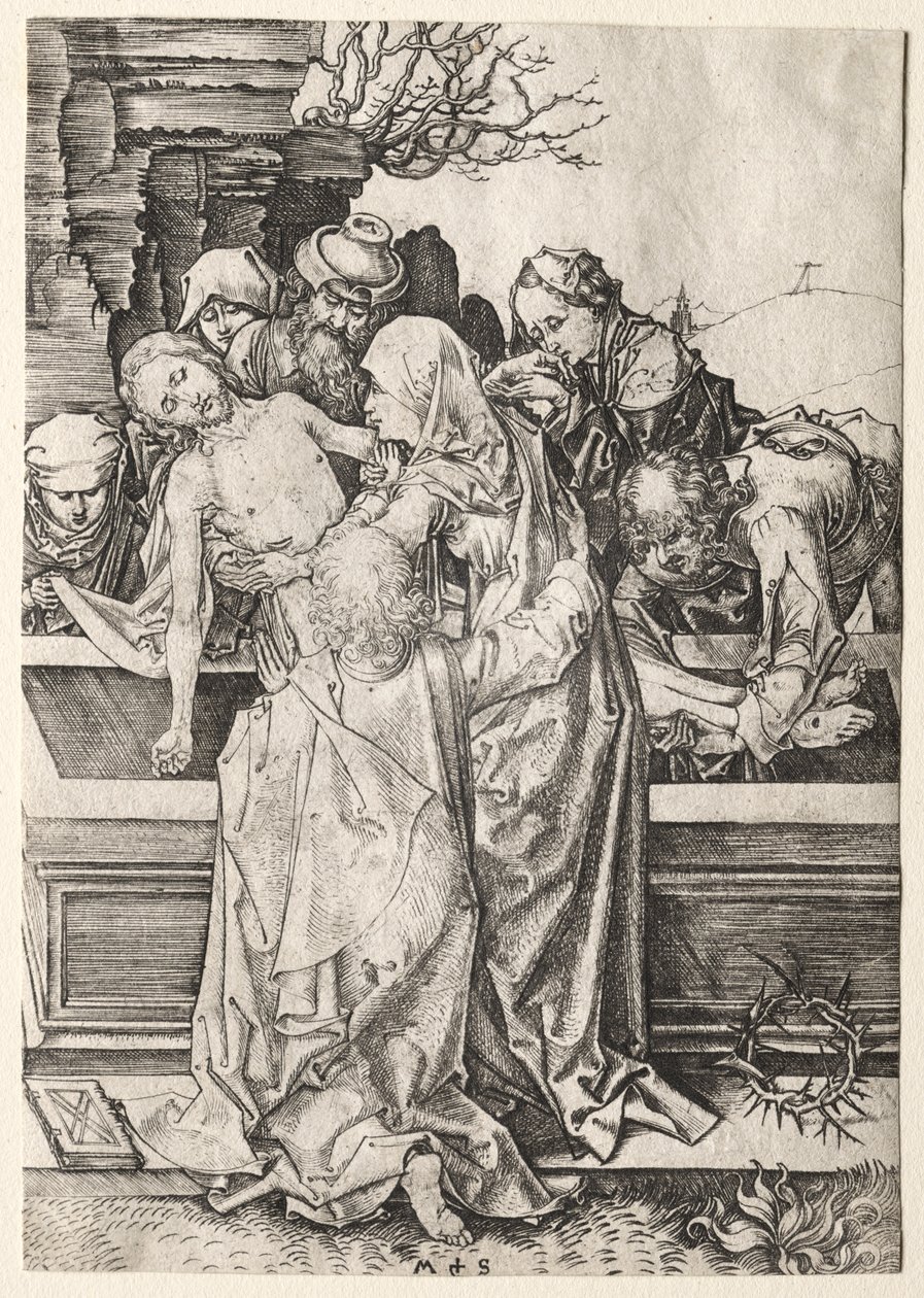 Passionen: Gravläggningen av Martin Schongauer