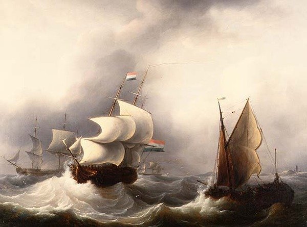 Frakt i en dyning av Martin Schouman