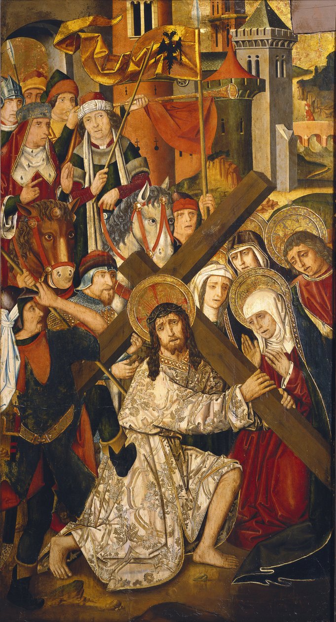 Vägen till Golgata (detalj) av Martin & Ximenez Miguel (fl.1466 1505) Bernat