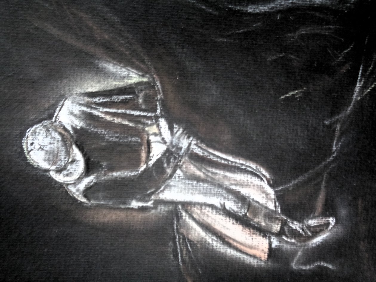 Studera efter Degas - Homage av Martina Konitzky