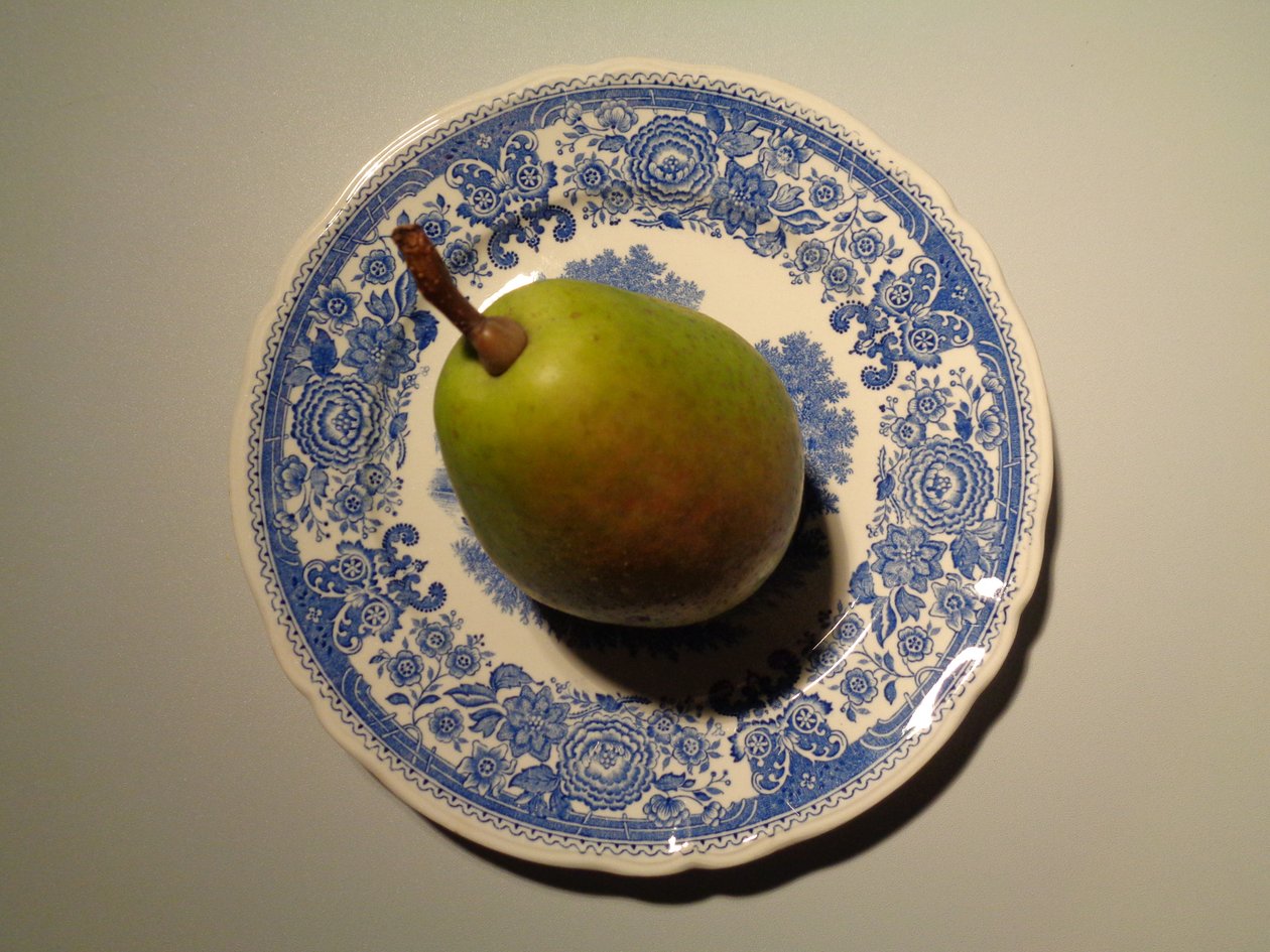 Villeroy och Boch porslin med päron av Martina Konitzky