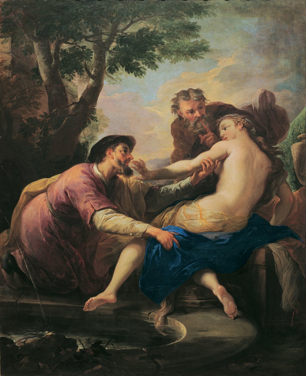 Susanna och de två gamla av Martino Altomonte
