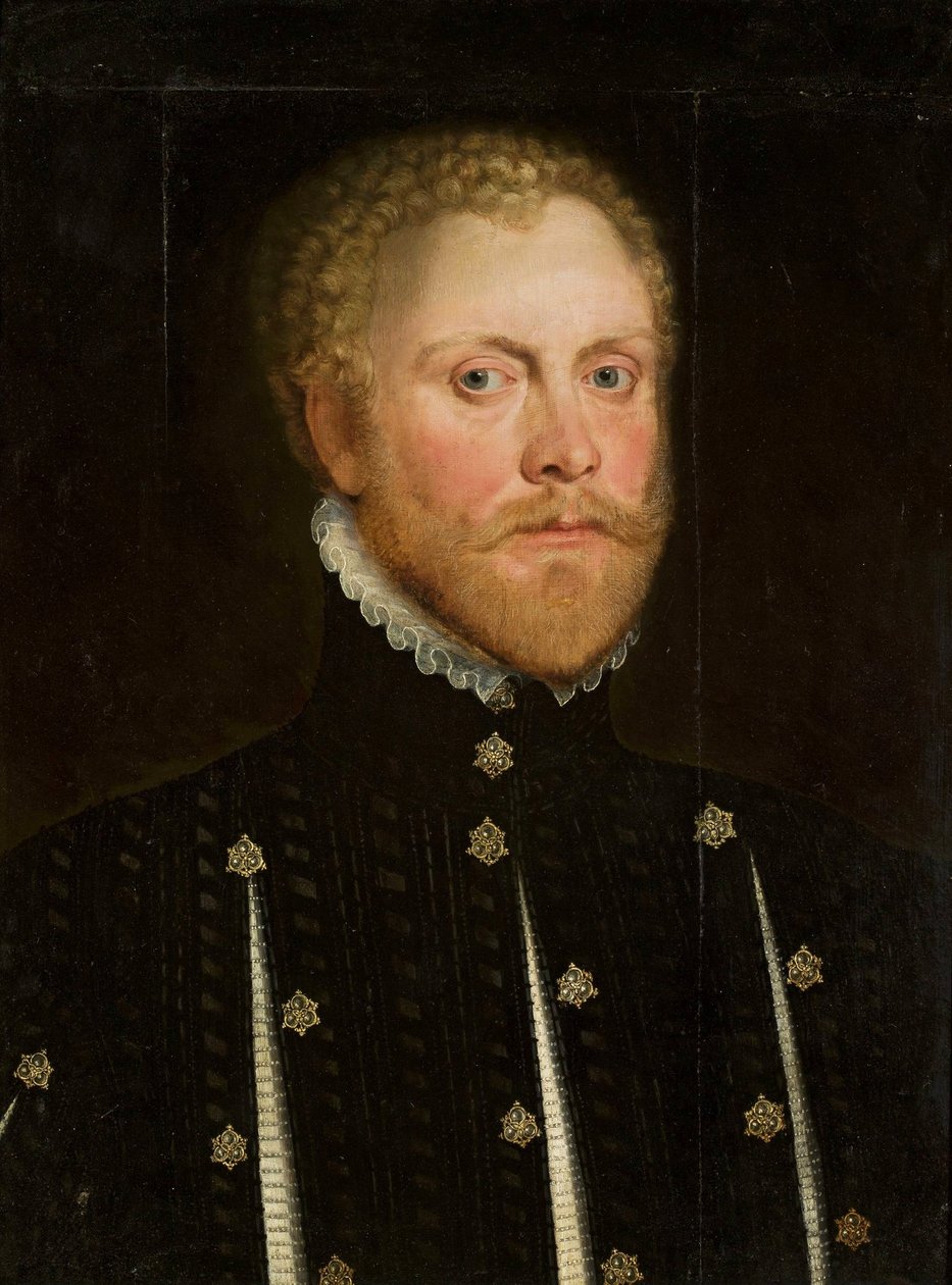 Porträtt av Johannes av Pernstein av Martino Rota