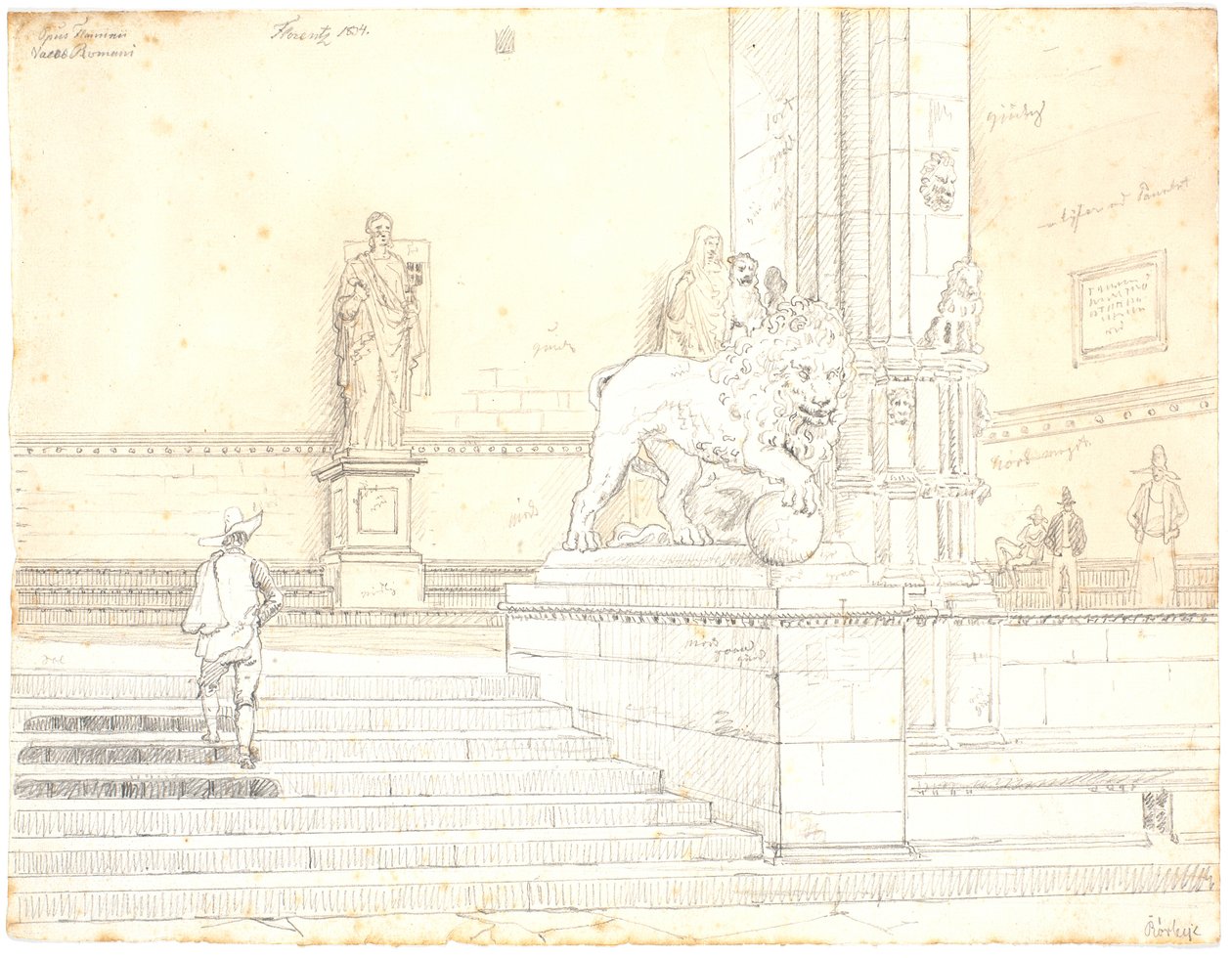 Trappen till Loggia de 
