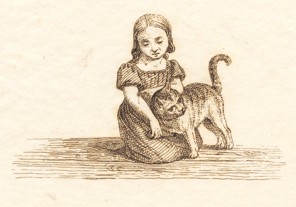 Illustration till "Halvhundra fabler för barn" av Hey av Martinus Rørbye