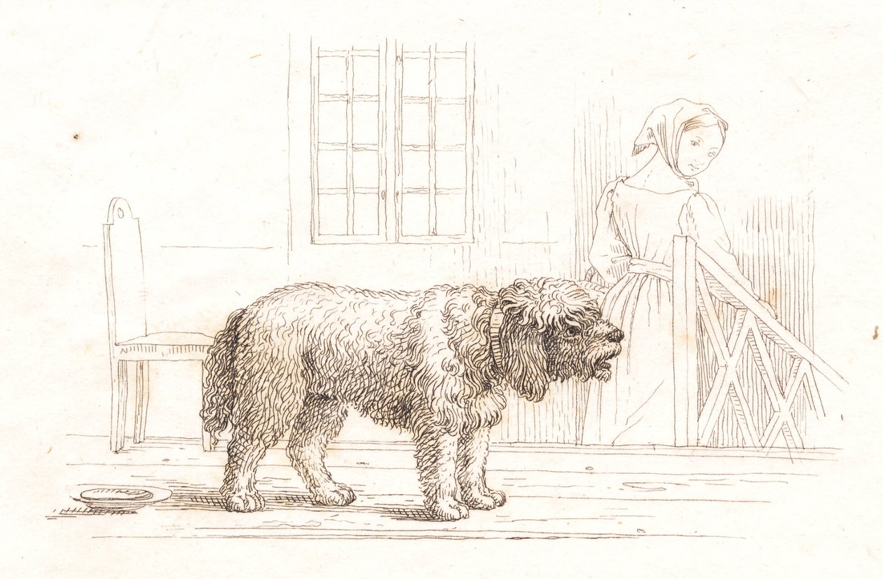 Illustration till "Halvhundra fabler för barn" av Hey av Martinus Rørbye