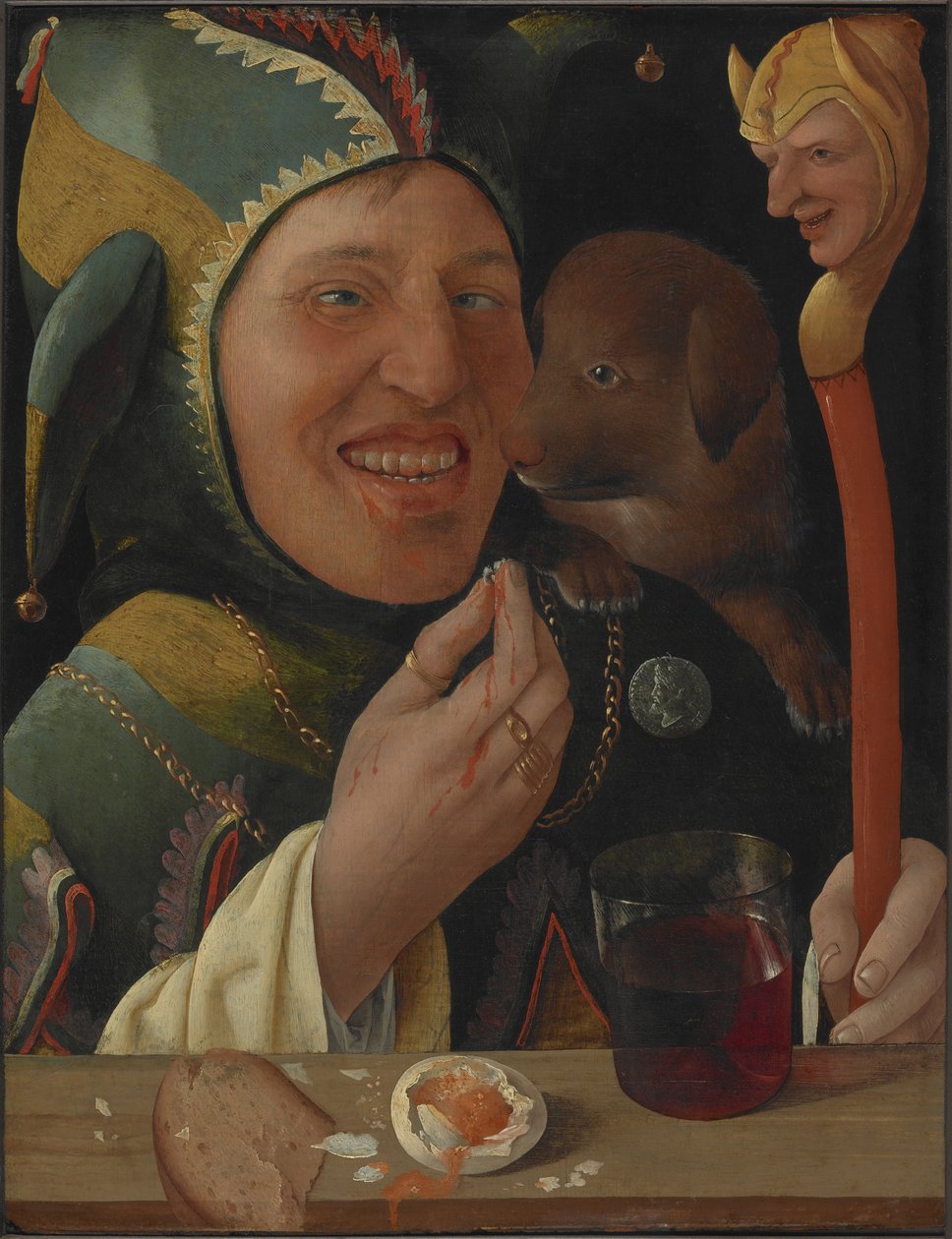 Gycklaren, ca 1519-20 av Marx Reichlich