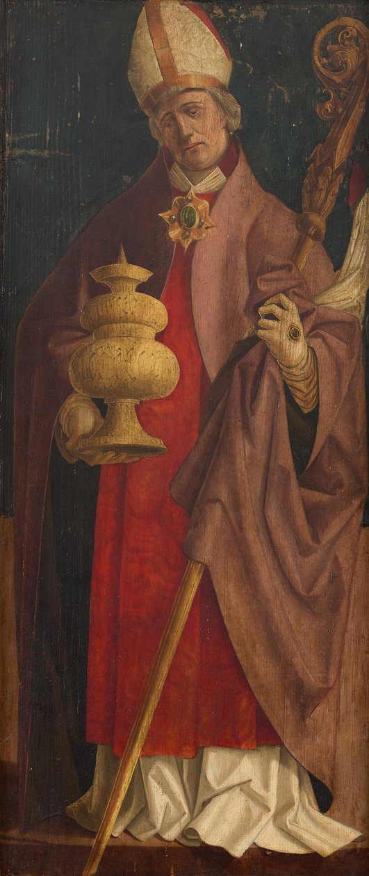 St Erasmus (bl. Thiemo ) (inuti)
St Bishop (St Martin ) (utsidan) av Marx Reichlich