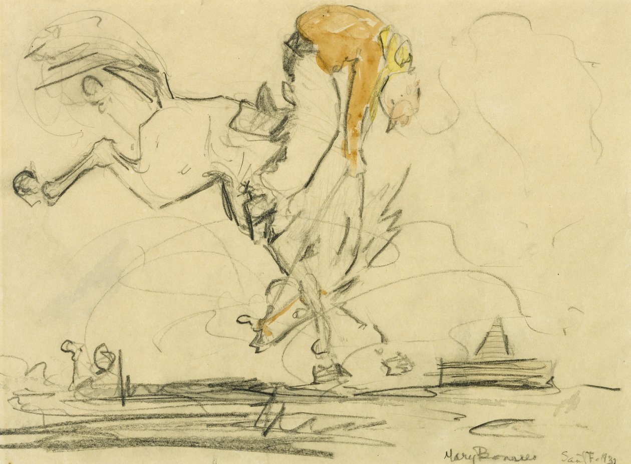 Bronco, 1931 (penitala & wc i luga o le pepa lalaga) sau av Mary Bonner