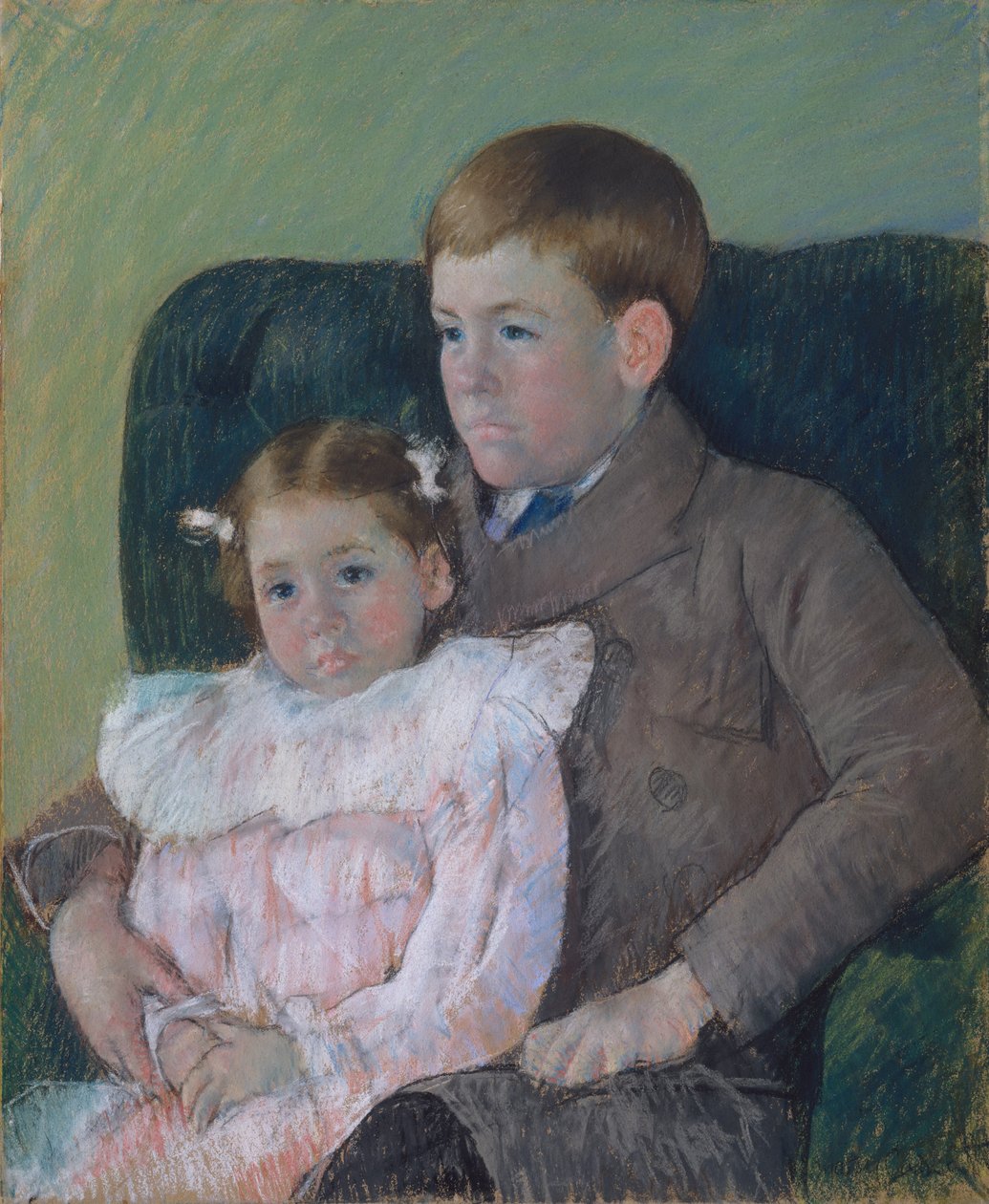 Gardner och Ellen Mary Cassatt av Mary Cassatt