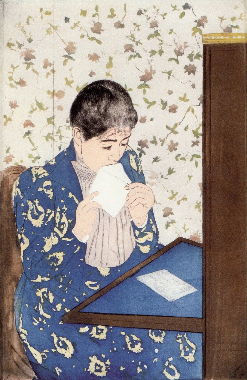 The Letter av Mary Cassatt