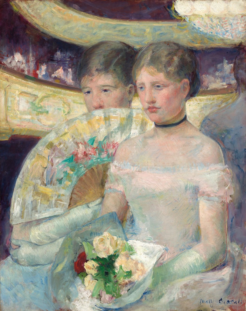 The Loge av Mary Cassatt