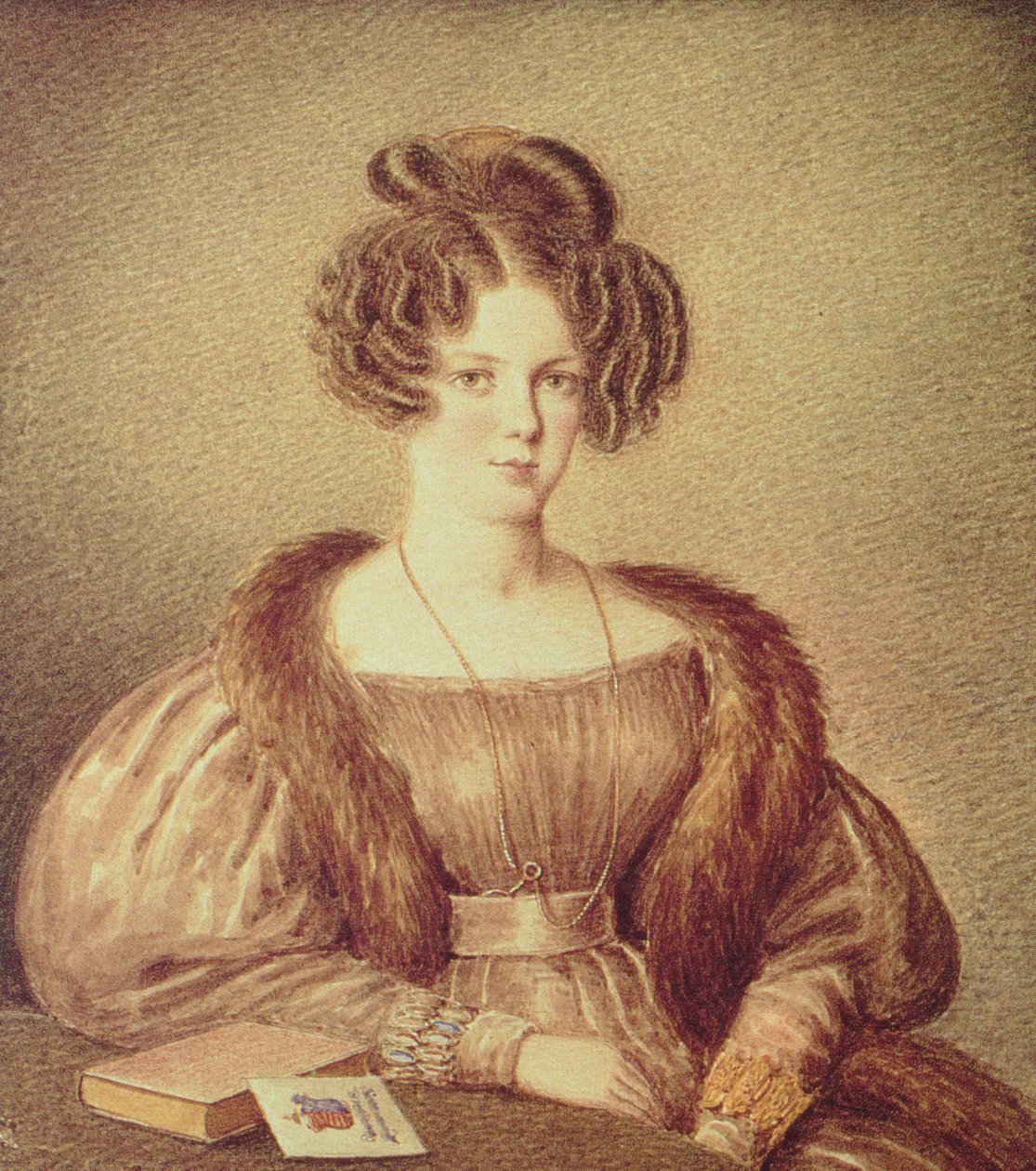 Porträtt av Rosamond Best av Mary Ellen Best