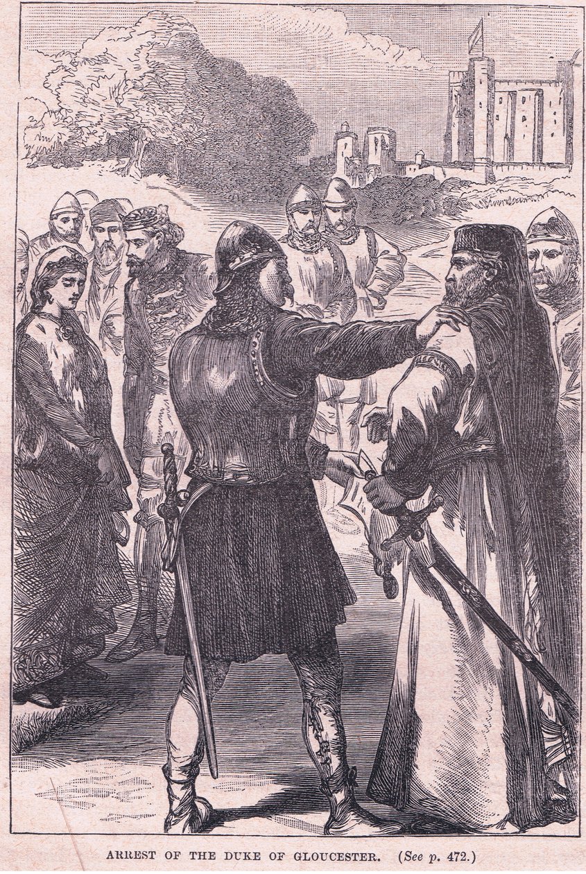 Arrestering av hertigen av Gloucester av Mary L. Gow