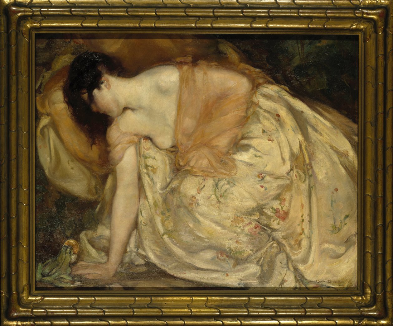The Princess and the Frog av Mary Shepard Greene Bluemenschein