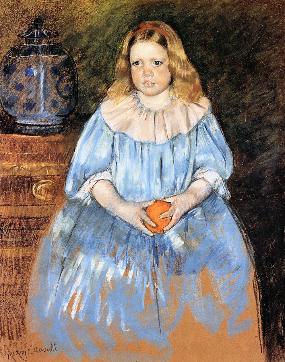 Margaret Milligan Sloan, 1893 (pastel on paper) av Mary Cassatt