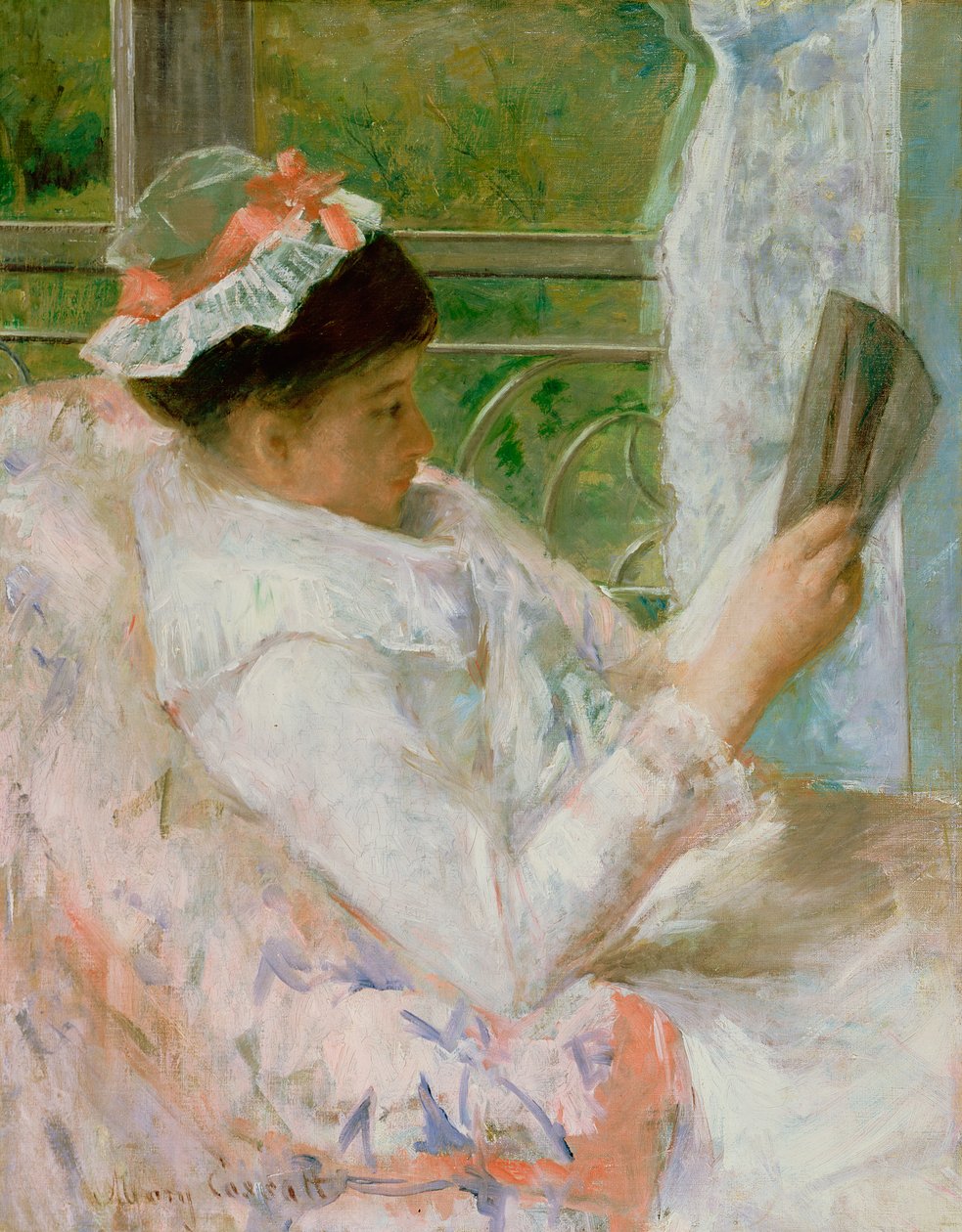 Läsaren (Lydia Cassatt) c.1878 av Mary Cassatt