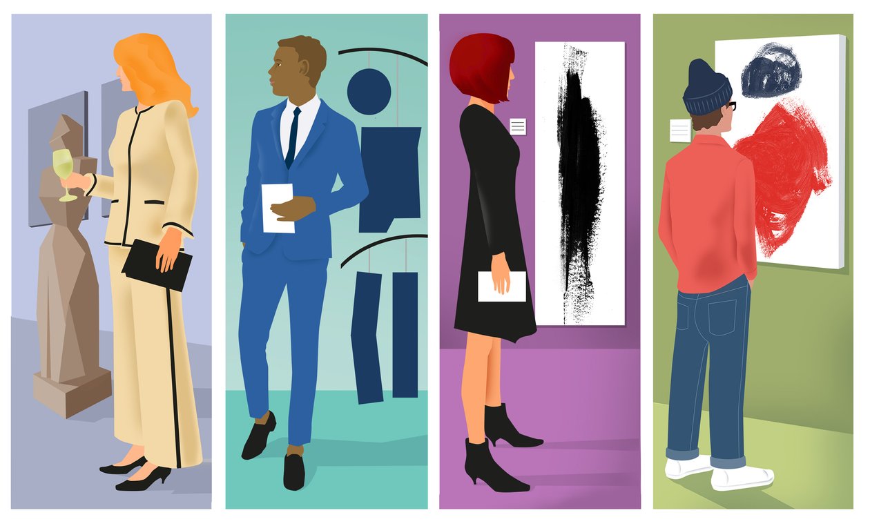 Gallery People, 2016 (digital) av Mary Ann Smith