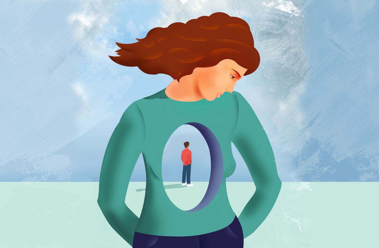 Lonely, 2012 (digital) av Mary Ann Smith