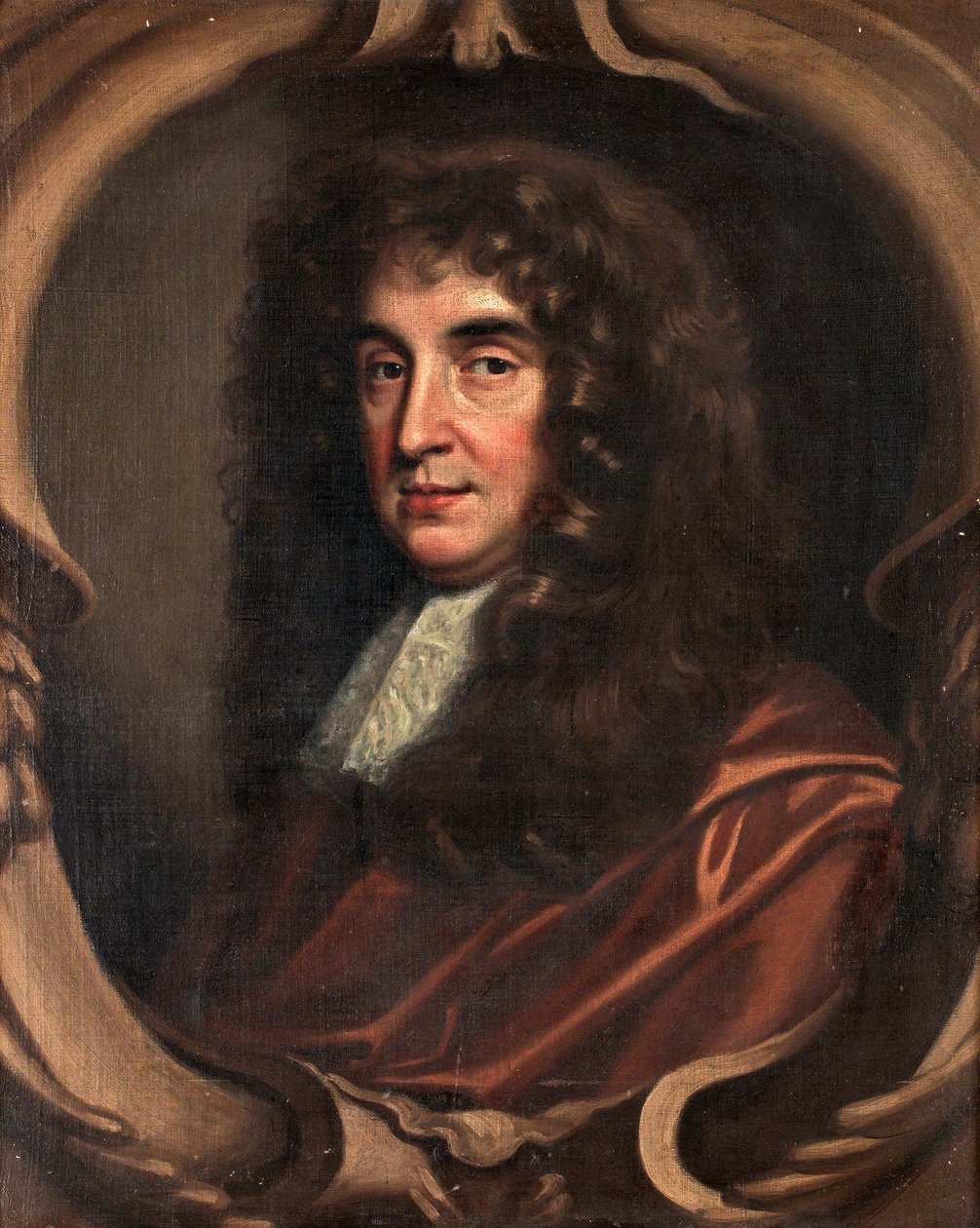 Porträtt av Charles Paulet (cirka 1625-1699), hertig av Bolton - Målning av Mary Beale (1632-1697), olja på duk (76x63 cm) av Mary Beale