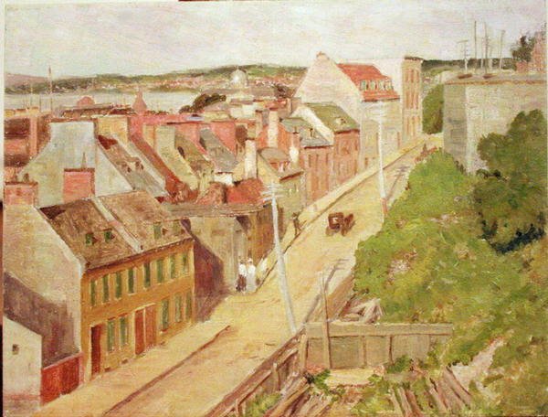 Quebec (olja på artisttavla) av Mary Bradish Titcomb