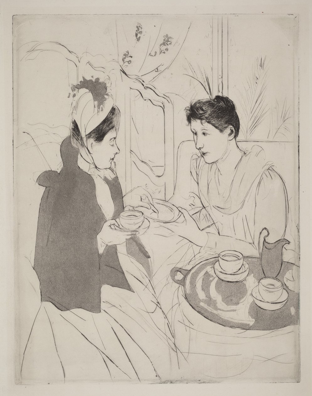 Eftermiddagste av Mary Cassatt