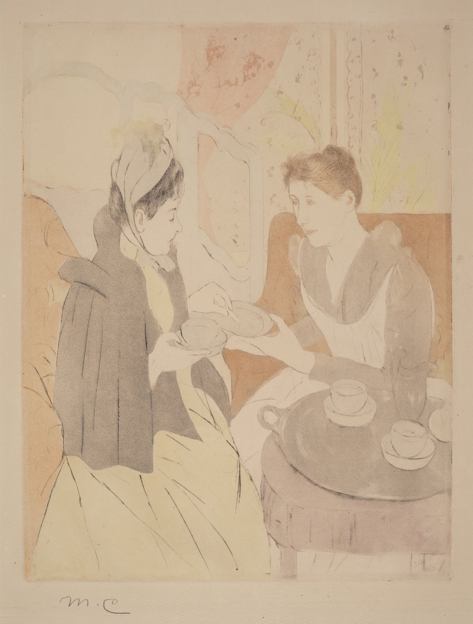 Eftermiddagste av Mary Cassatt