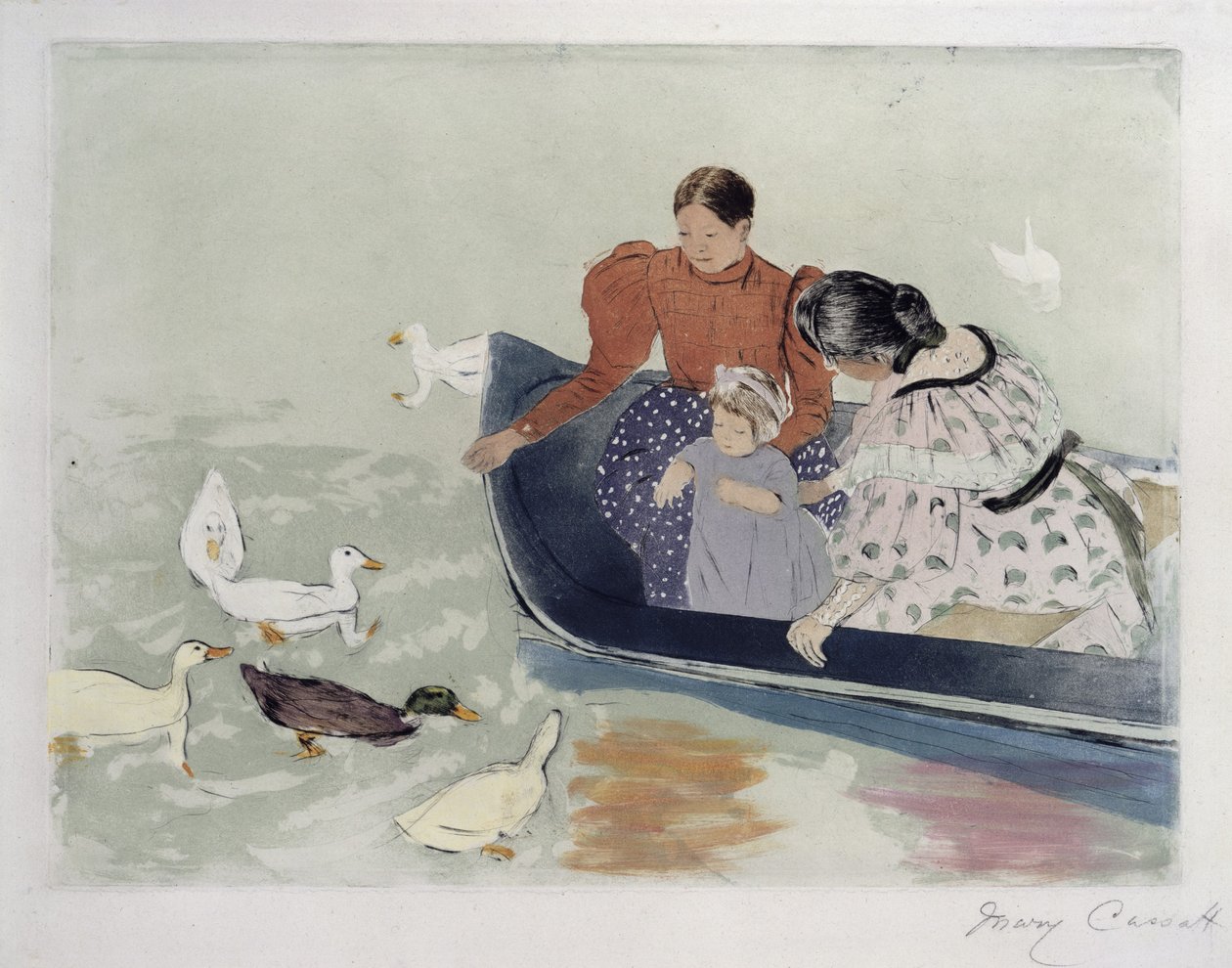 Mata änderna av Mary Cassatt