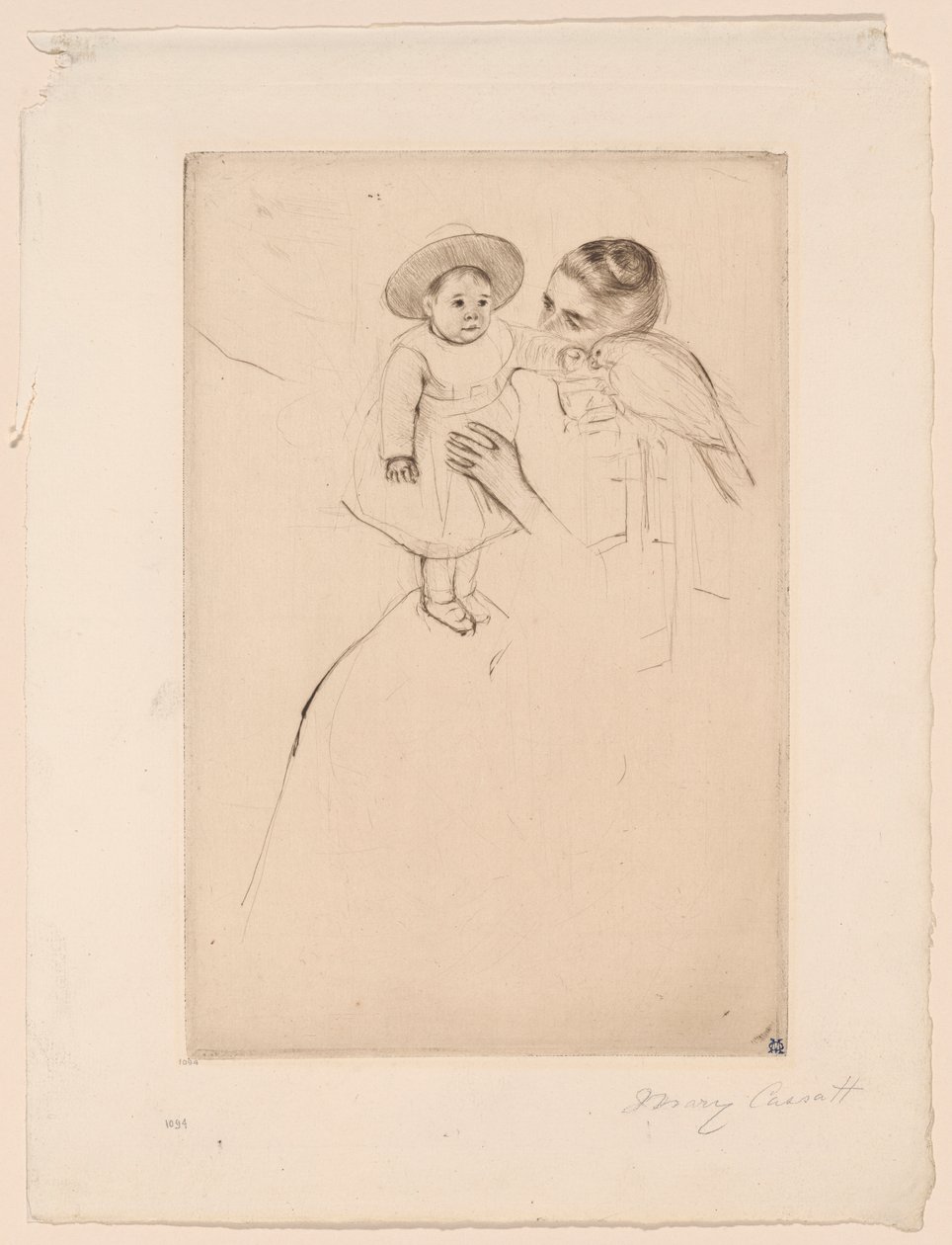 Helena av Septeuil av Mary Cassatt