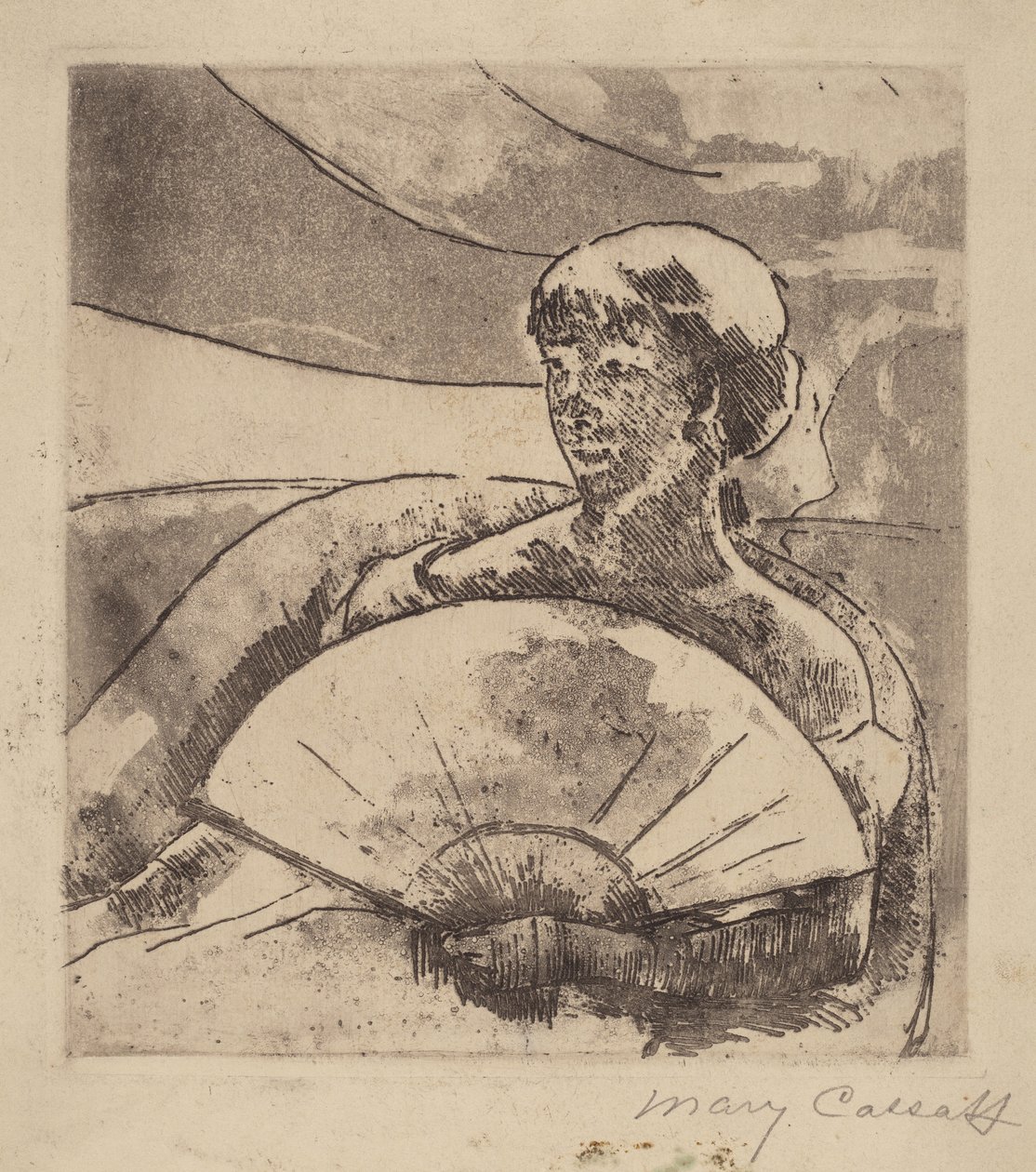 I operalådan (nr 3) av Mary Cassatt