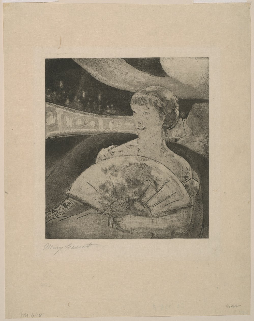 I Opera Box, nr 3 av Mary Cassatt