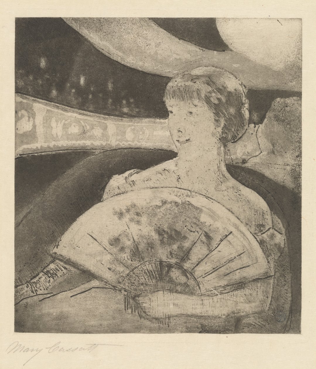 I Opera Box nr 3, c. 1880. av Mary Cassatt