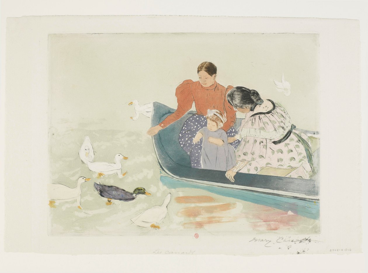 Ankornas måltid av Mary Cassatt