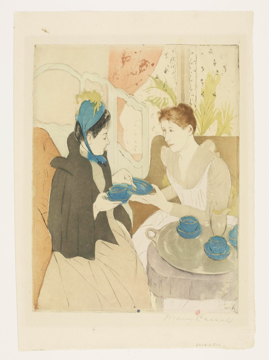 Eftermiddagste av Mary Cassatt