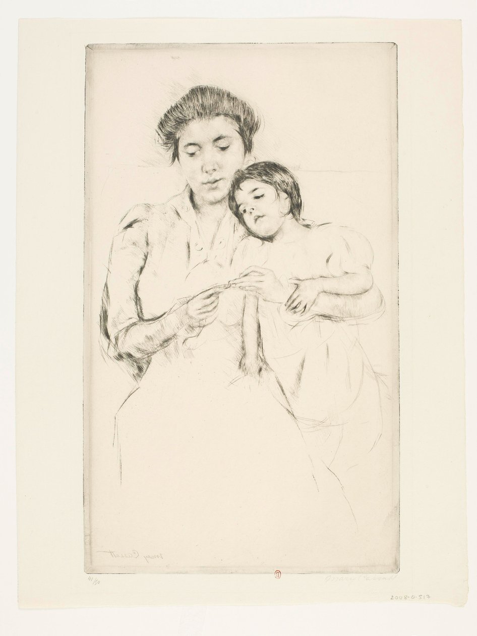 Virkningslektion av Mary Cassatt