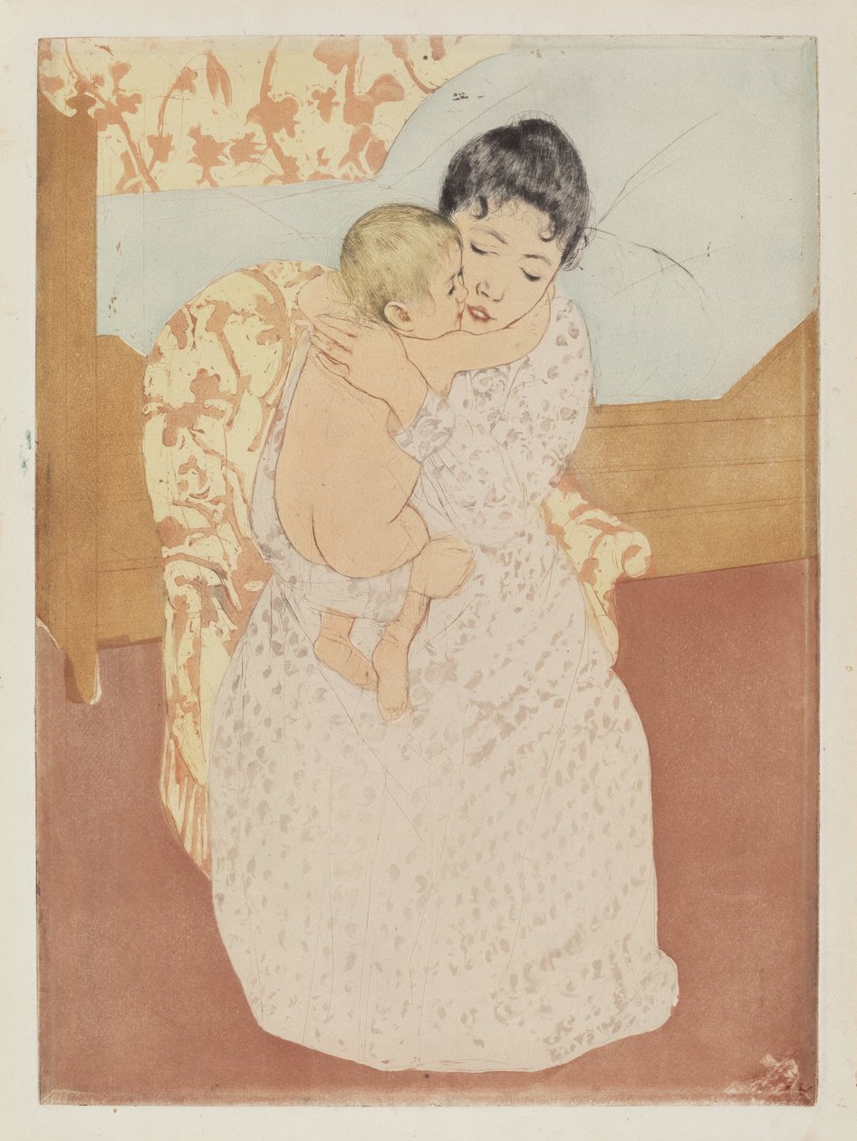 Mors smekning av Mary Cassatt