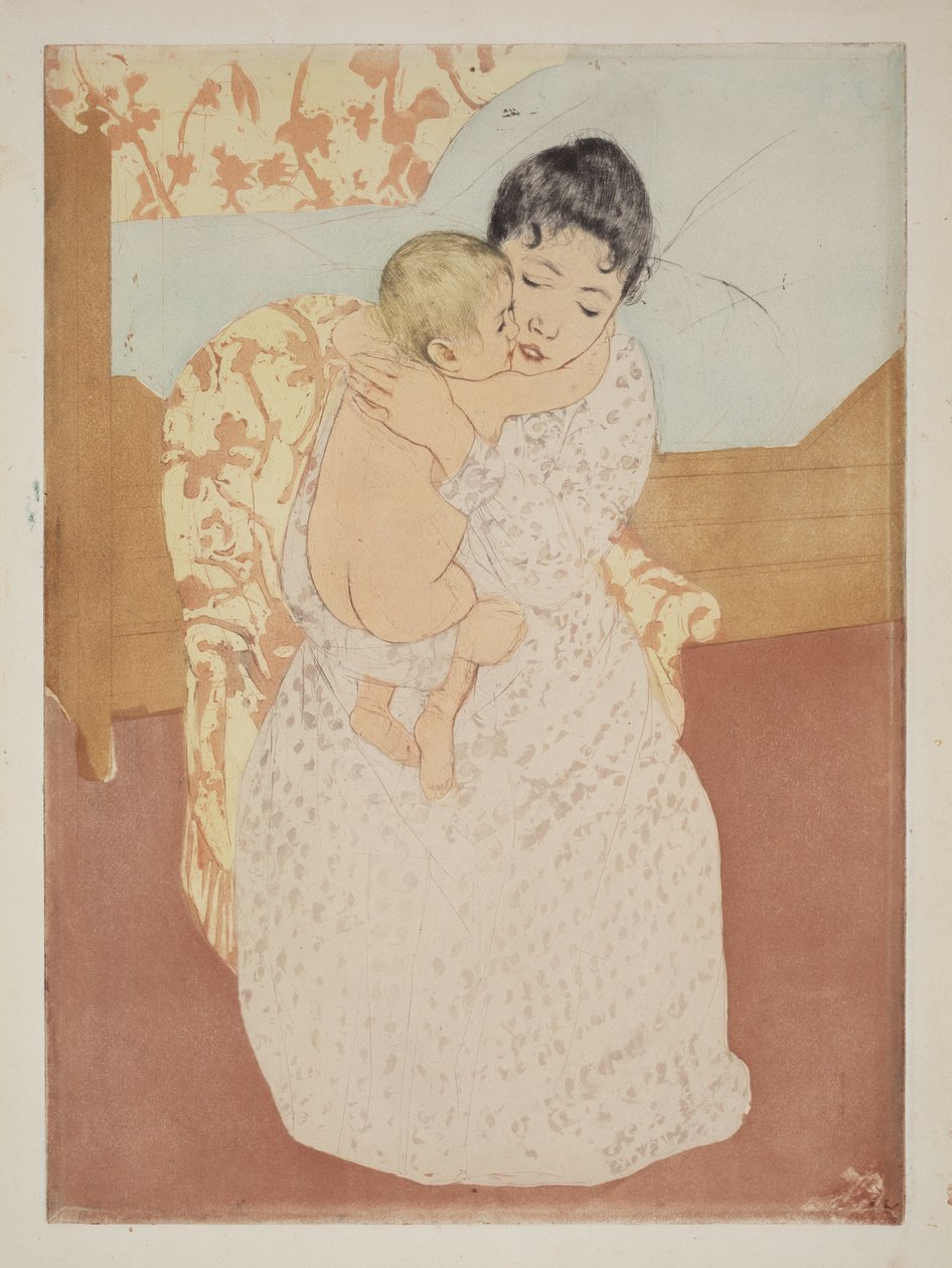 Moderlig smekning av Mary Cassatt