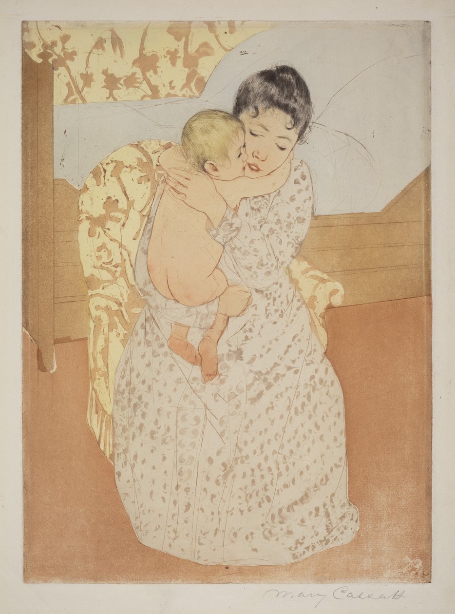 Moderlig smekning av Mary Cassatt