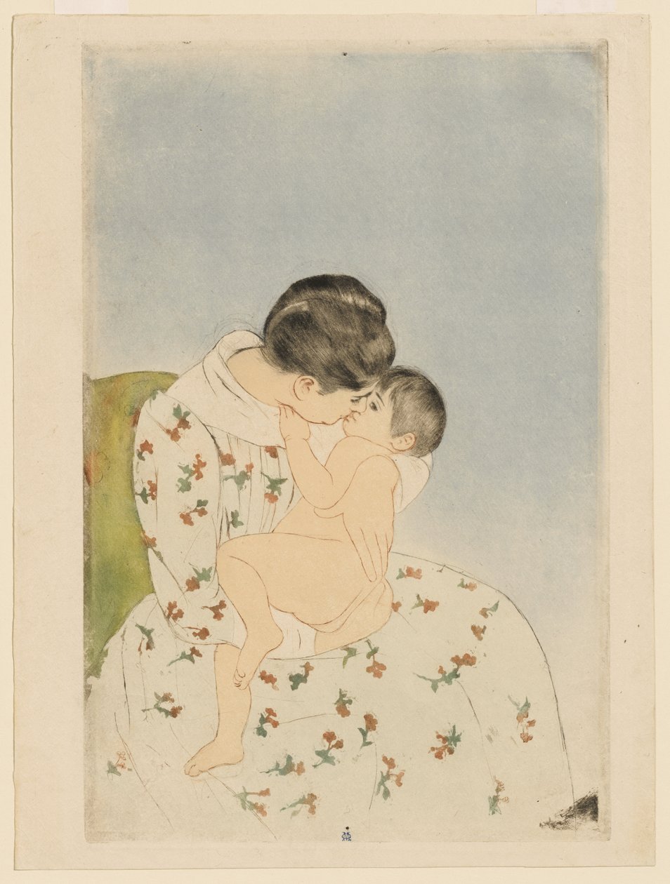Moderns kyss av Mary Cassatt