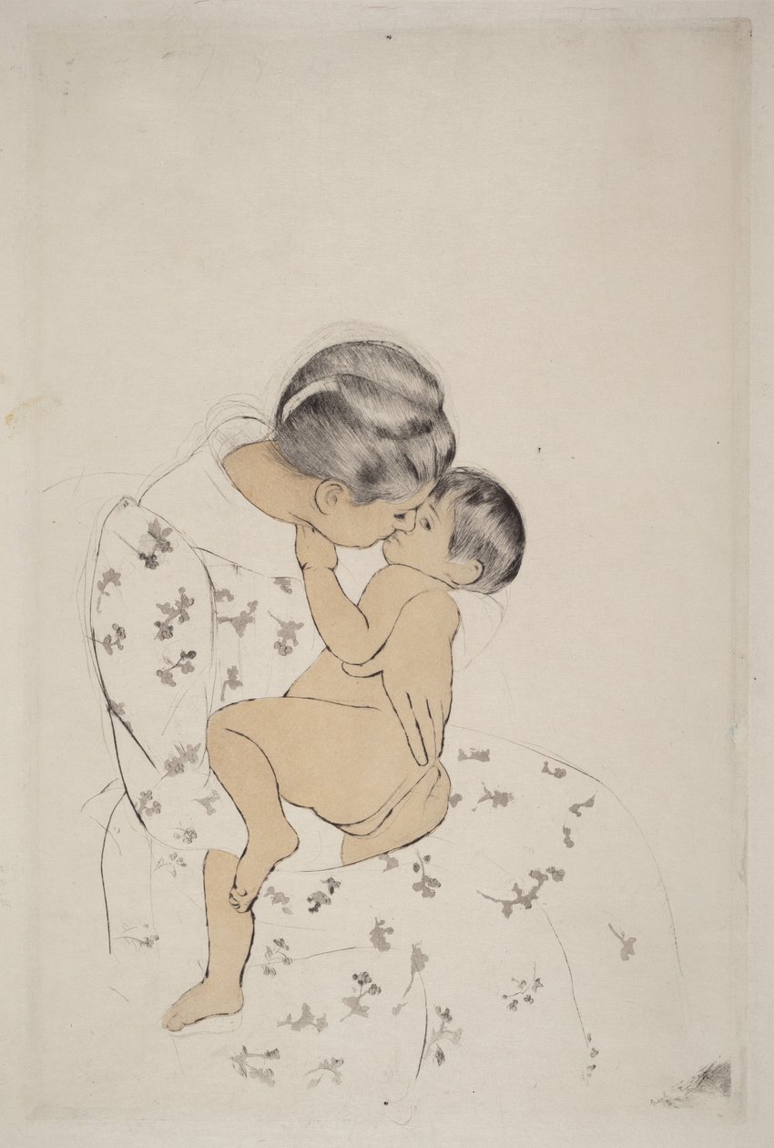 Moderns kyss av Mary Cassatt